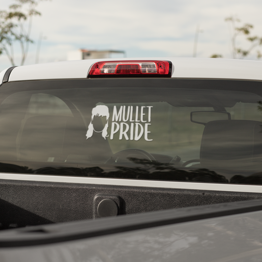 Mullet Pride Decal image 0